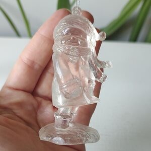 Clear‎ Plastic Christmas Ornament